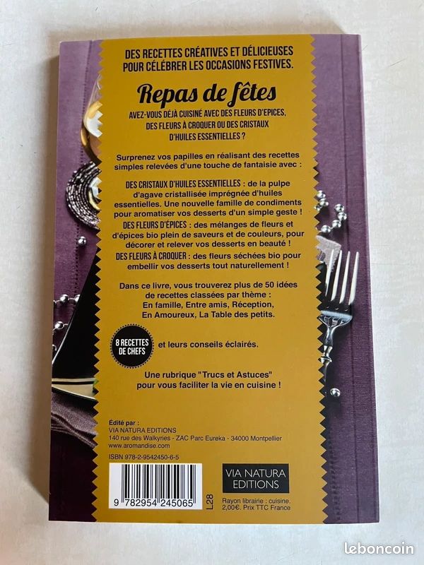 Livre Cuisine : Repas de fêtes - Chic et savoureux (image 9)
