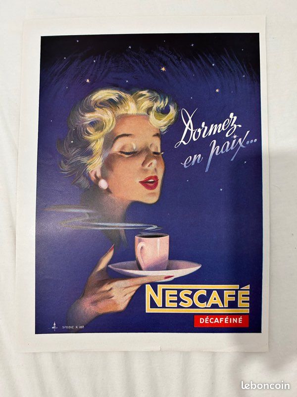 Affiche publicitaire Nescafé (image 3)