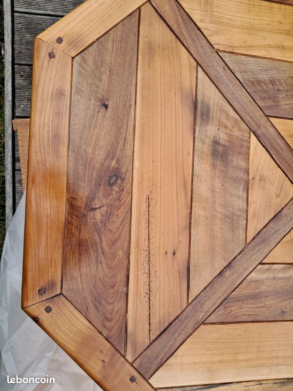 Table de salon en bois massif (image 11)