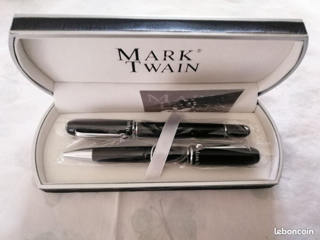 Parure stylos Mark Twain (image 1)