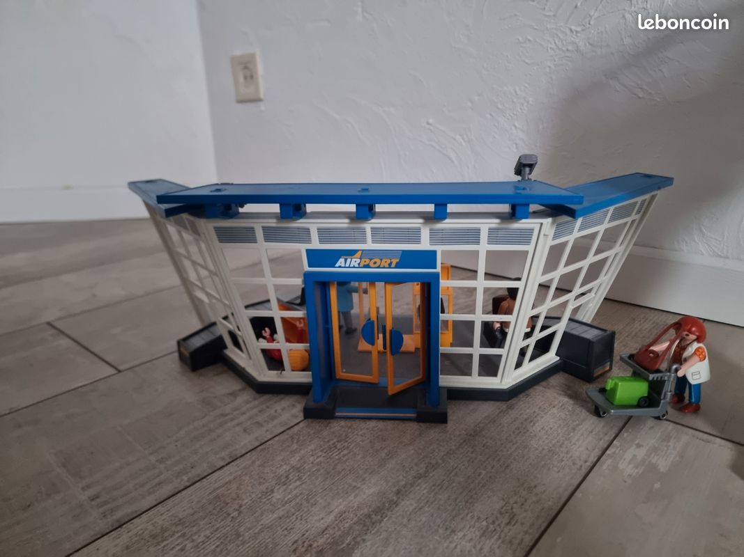 Playmobil Aéroport et avion de ligne - Jeux & Jouets