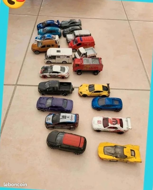 Voitures hotwheels majorette etc divers 20 en l'état (image 3)