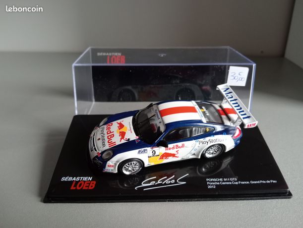 Porsche 911 gt3 gp de pau 2012 sebastien loeb 1/43 - Collection