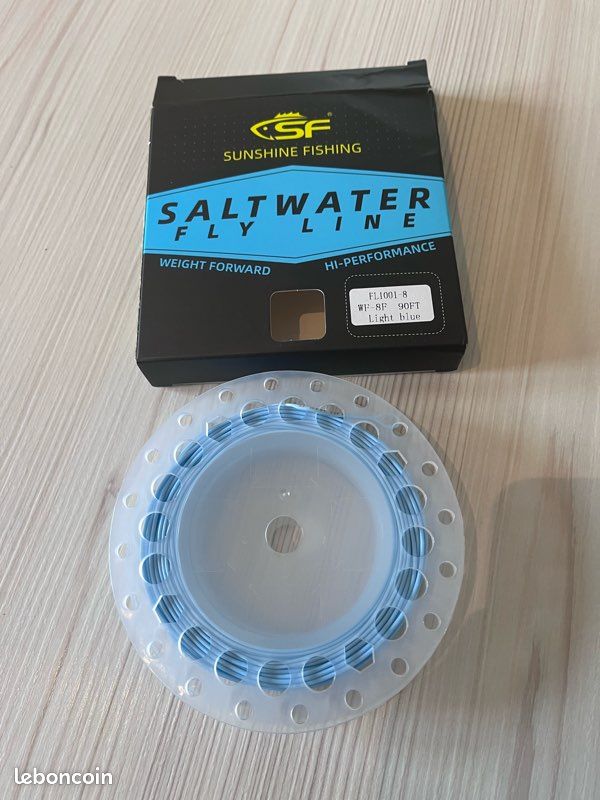 Ligne De Mouche Pour Pêche En Eau Salée Scientific Anglers WF-7-F – Bleu Sunrise/LT