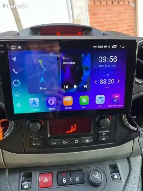 CarPlay autoradio Peugeot partner expert Citroën berlingot jumpy (image 2)