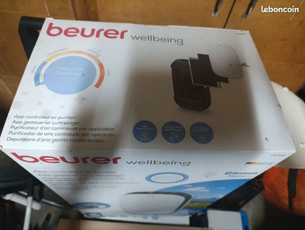 Purificateur d'air beurer commandé par application (image 3)