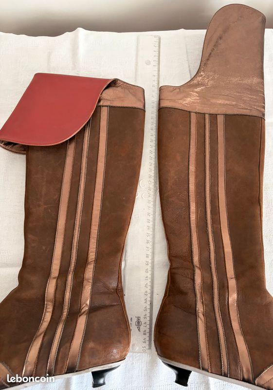 Bottes cuissardes cuir 39 (image 6)