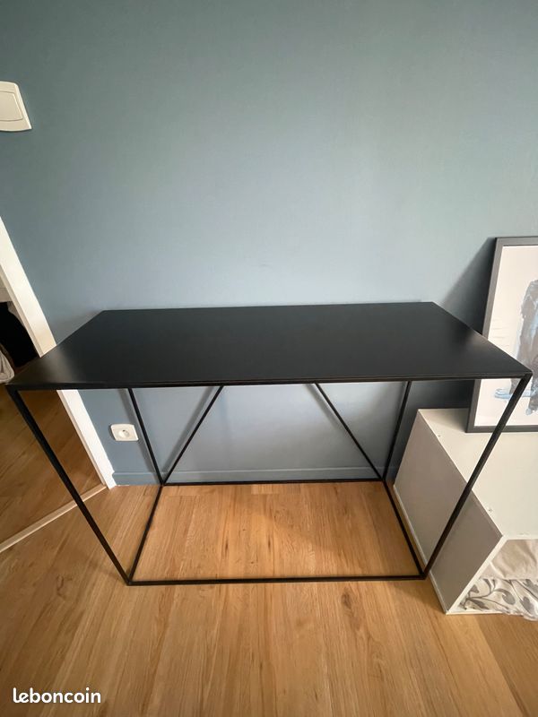Console en métal AMPM noire (image 3)