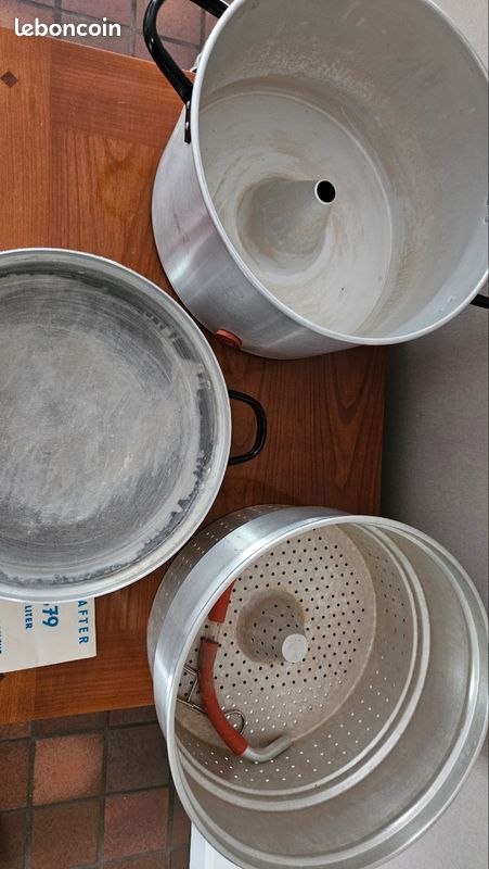 Ancien Extracteur De Jus Alésoir En Verre Ambré - Presse-agrumes Vintage Grande Époque - Déco Rétro