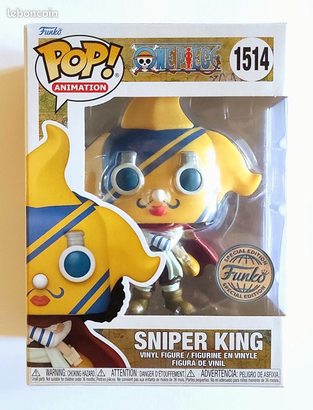 Funko POP Sniper King (Usopp) #1514 Exclusive One Piece - Main Image