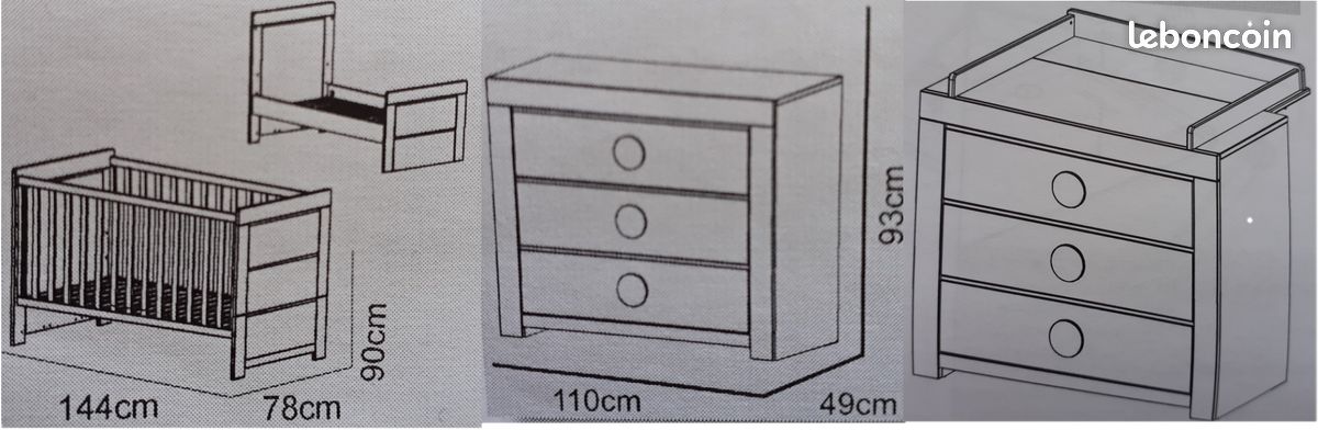Chambre d’enfant évolutive SAUTHON (image 3)
