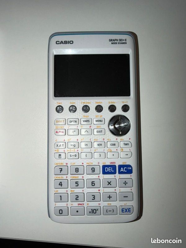 Calculatrice Casio Graph 90+E – Python – Mode Examen Intégré – Neuve Sous Blister