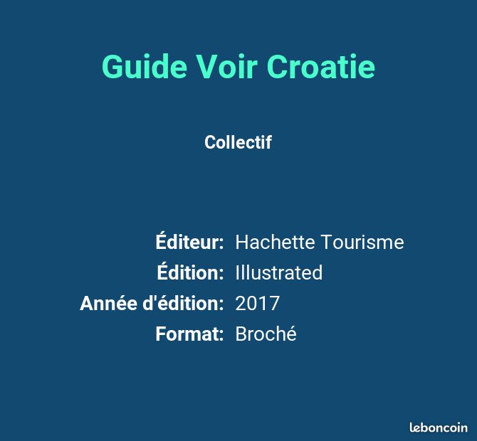 Guide Voir Croatie - Collectif (image 2)