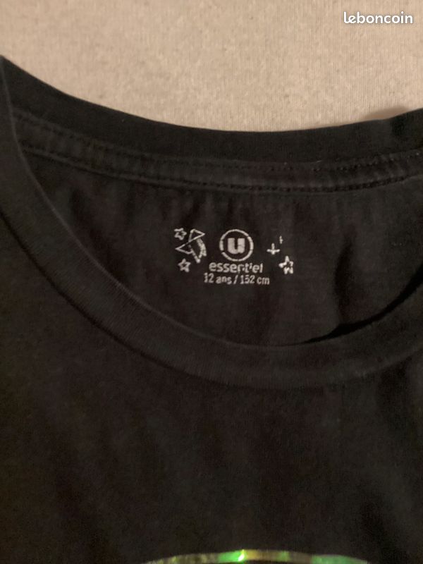 Tee-shirt U essentiel, 12 ans (image 4)