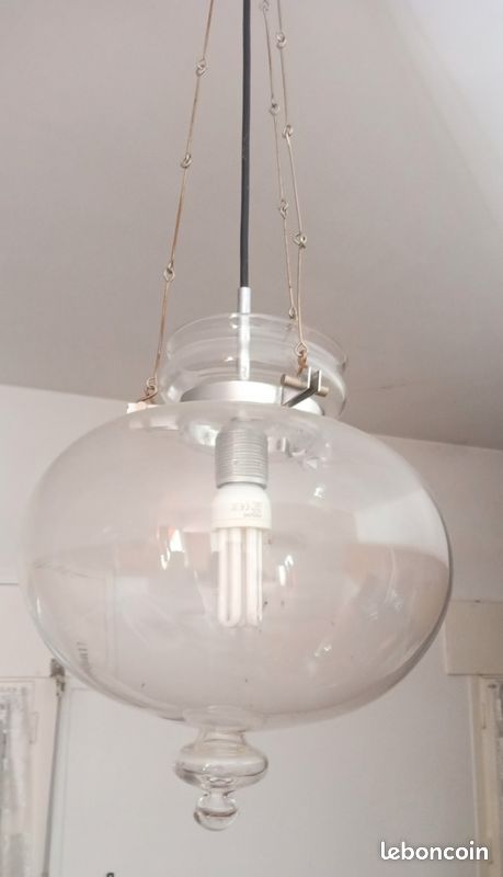 Lampe suspendue vintage année 70 (image 2)