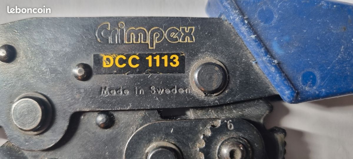 Pince à sertir Crimpex connecteurs coaxiaux BNC, TNC (image 5)