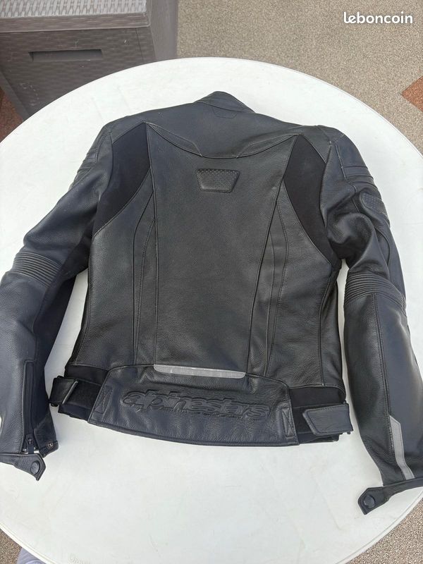 Blouson cuir moto Alpinestars Stella (image 3)
