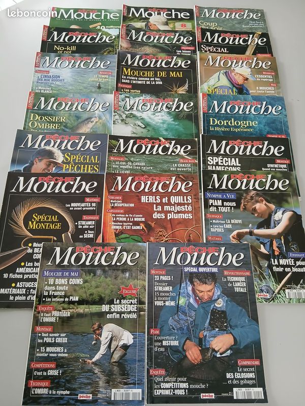 Lot De 43 Mouches De Pêche Climax - Sèches, émergentes - Hameçons #14 à #20 - Avec Boîte