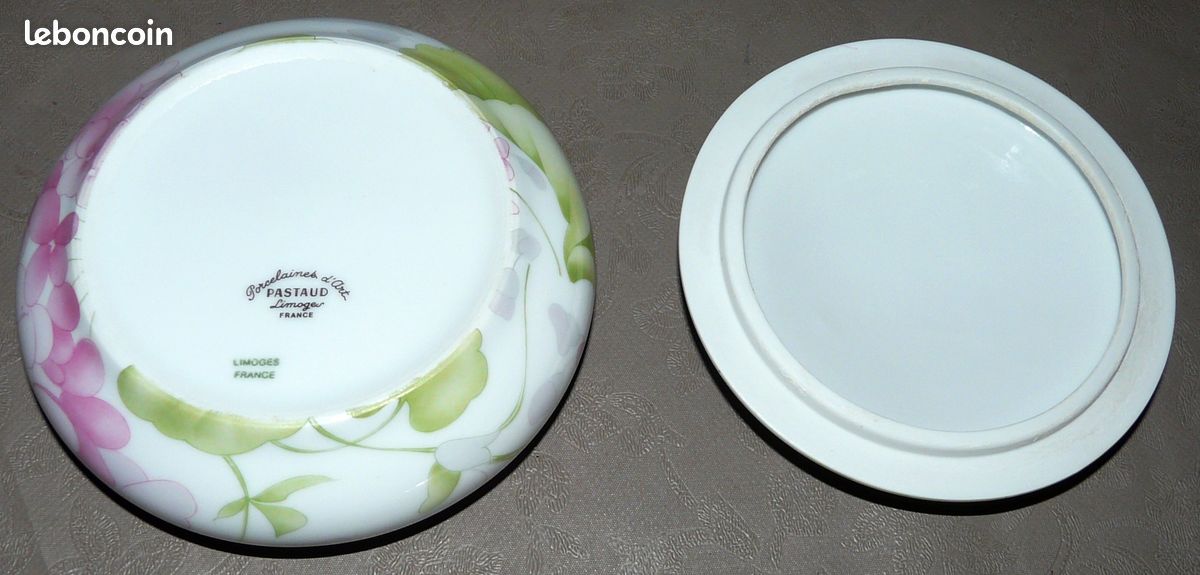 Boite à bijoux en porcelaine de Limoges PASTAUD (image 4)