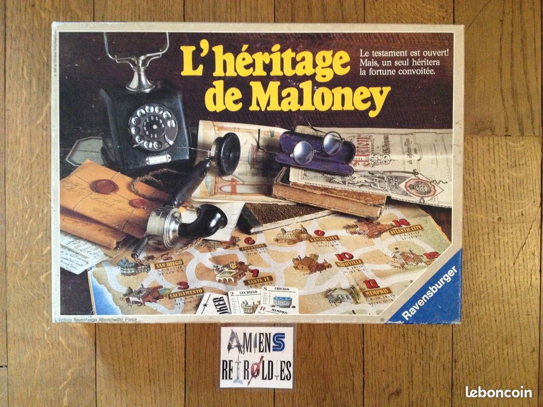 Jeu De Société L'Héritage De Maloney Ravensburger - 2 à 6 Joueurs, Ado/Adulte