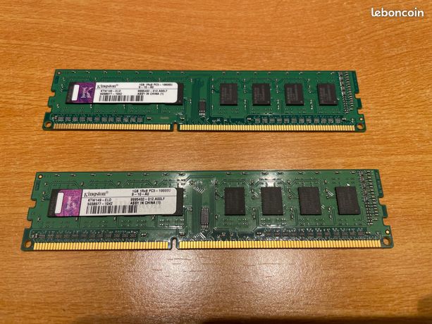 Barrette Mémoire Kingston 4Go DDR3 PC3-10600S - 1333 MHz - Pour Ordinateur Portable