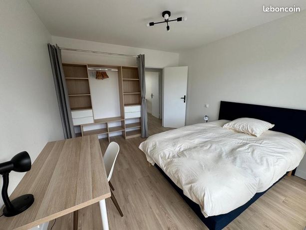 Chambre 1 pièce 19 m²