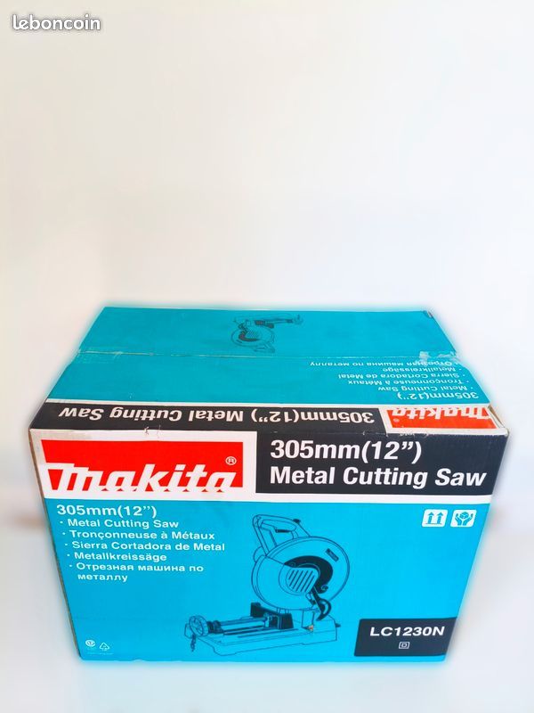 Tronçonneuse à métaux MAKITA LC1230N – 305 mm / 1750 W – Neuve (image 3)