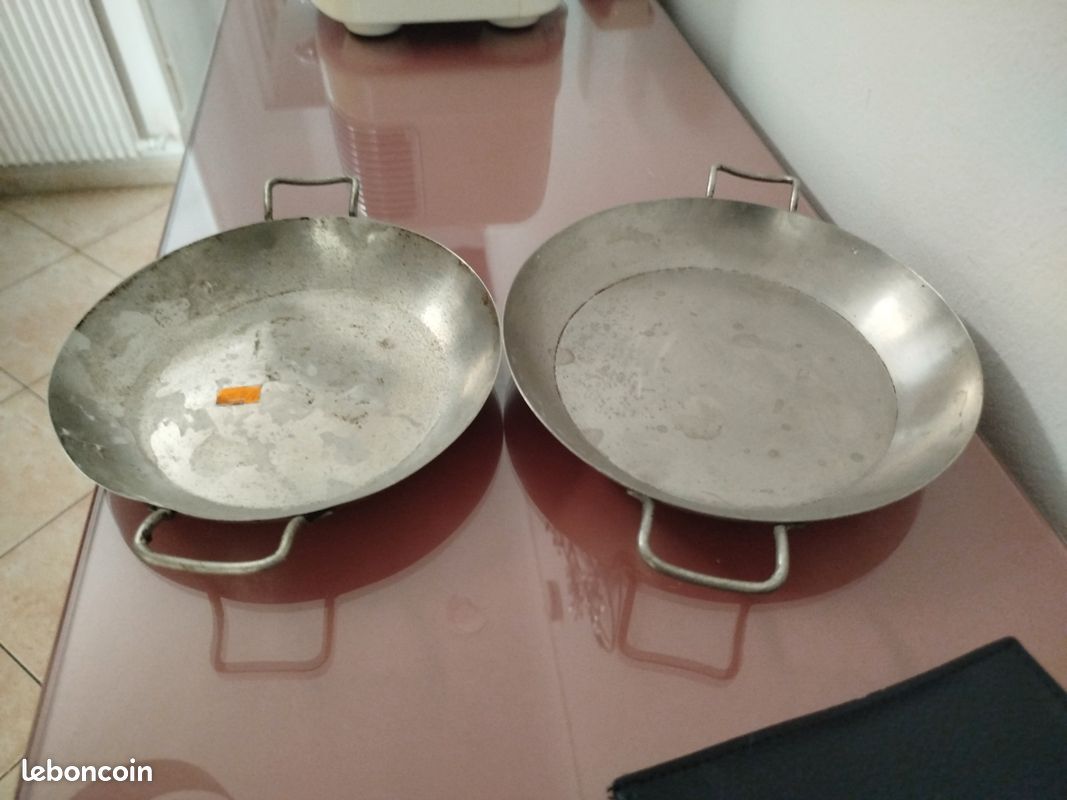2 assiette en inox (image 1)