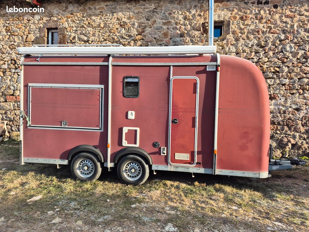 Chevaux Fautras Remorque Fautras Plancher Van Van Chevaux Fautras