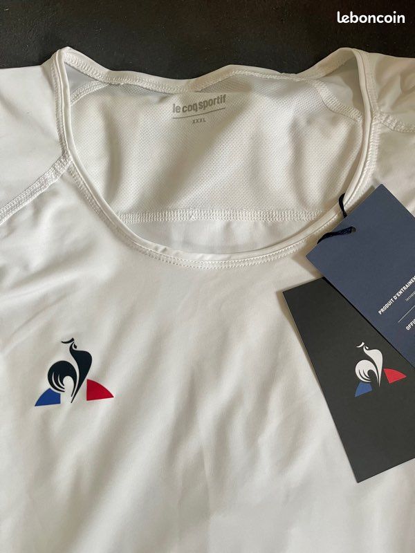 Maillot Le Coq Sportif neuf avec étiquettes - Manches longues - Taille XXXL (image 2)