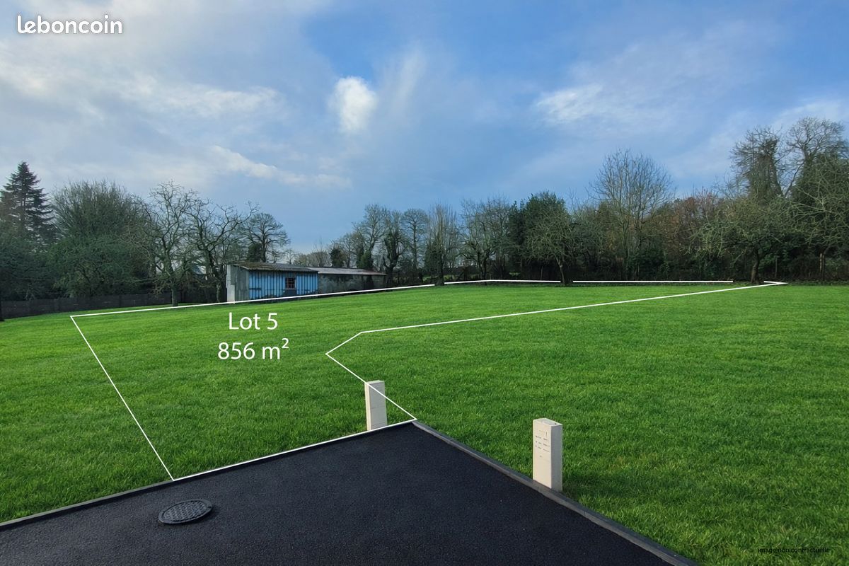 Grand Terrain Viabilisé 859 m² (image 3)