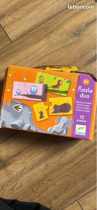 Puzzle duo maman bébé (image 1)