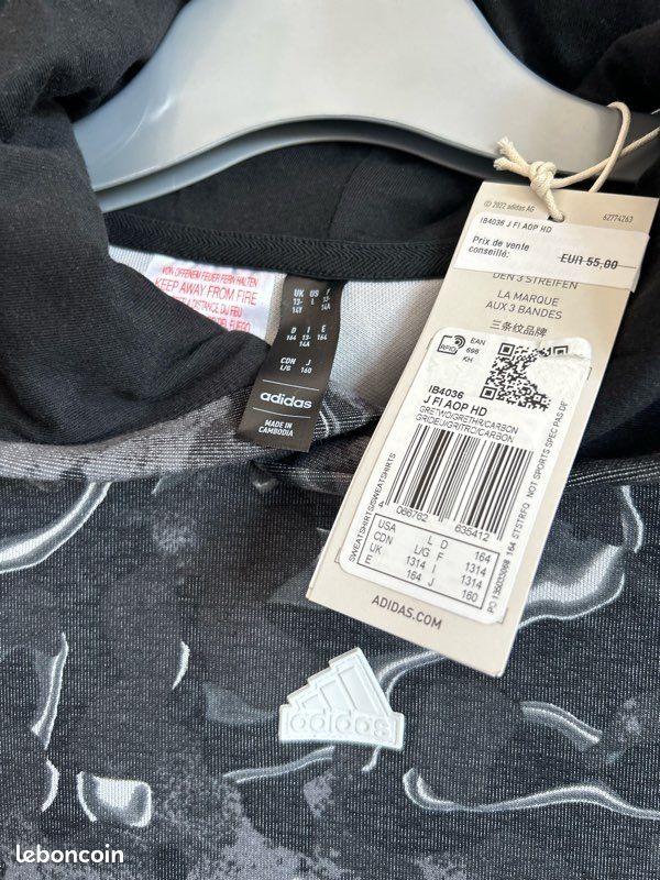 Sweat à capuche Adidas (image 3)