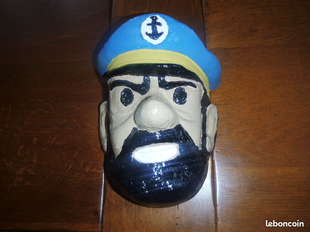 Les Aventures de Tintin - Capitaine Haddock Statue Taille Réelle Weta
