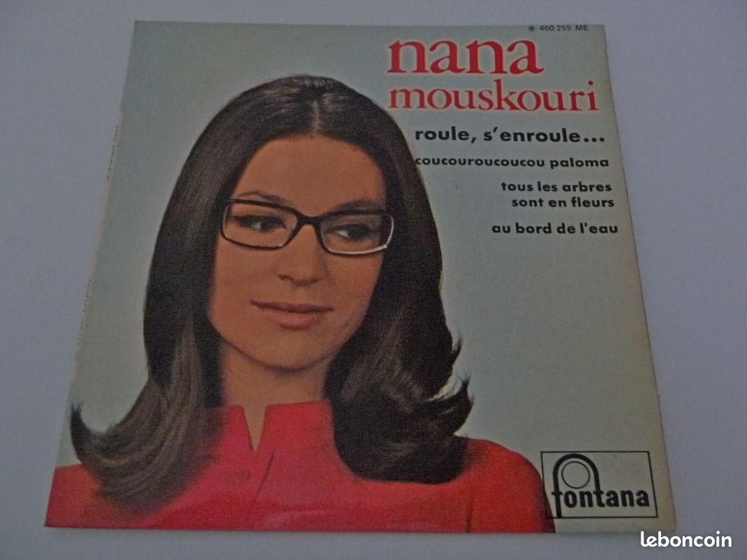 2 Vinyles 45 T Nana Mouskouri (image 1)