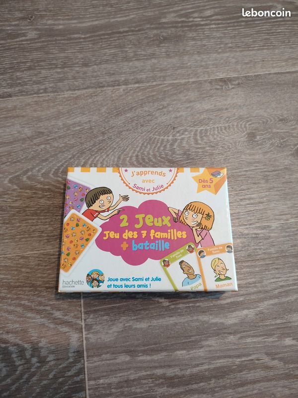 Jeu de cartes Sami et julie (image 1)