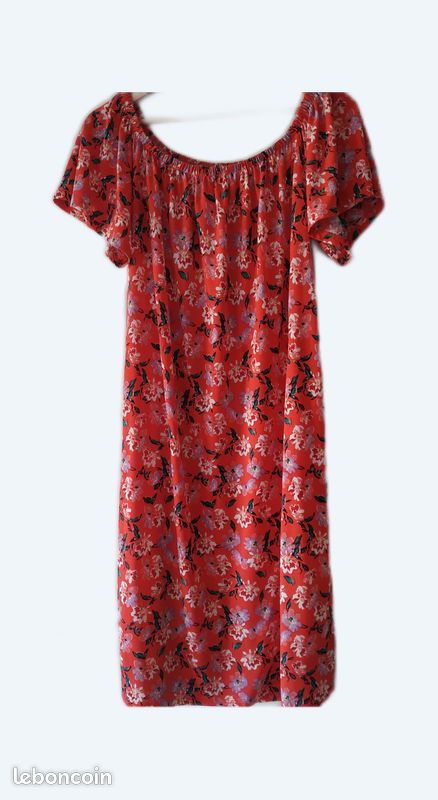 Robe fleurie T38 (image 1)