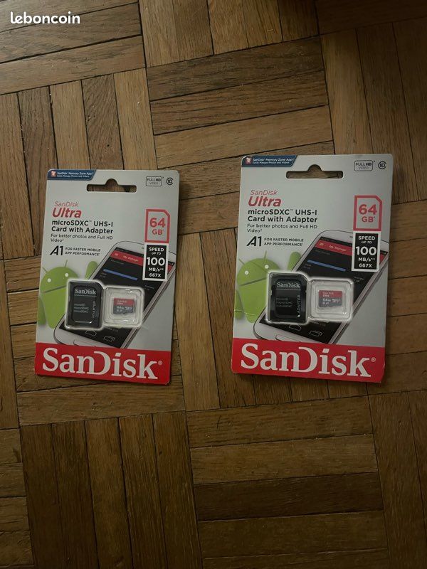 2 cartes sd 64 go (image 1)