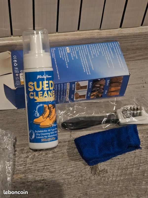 GXGM 1 Pièces Nettoyant Daim Chaussure,Chaussures, Kit Nettoyage