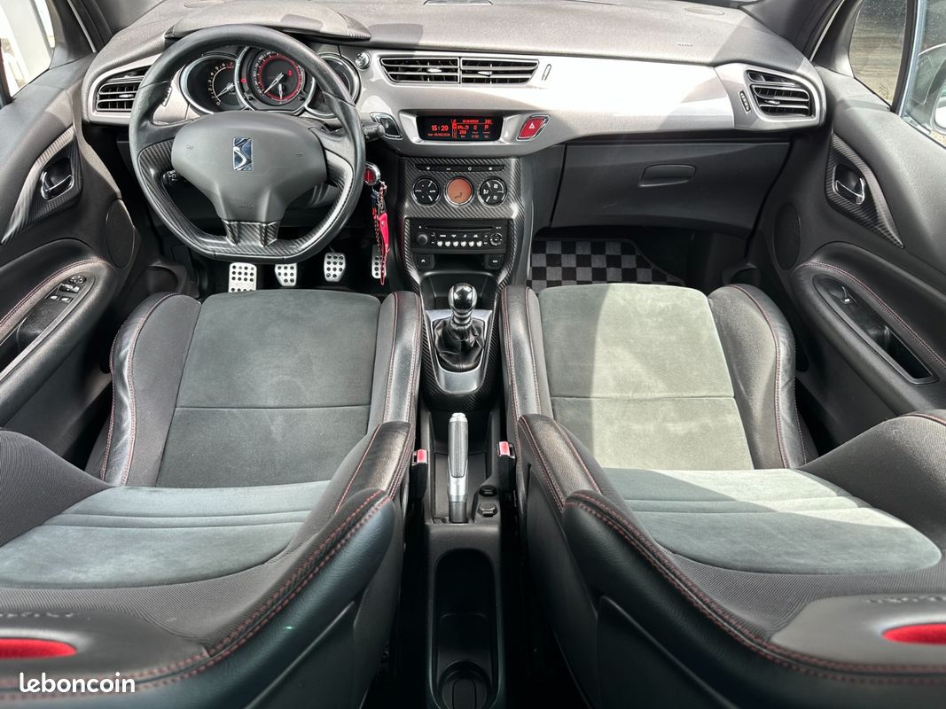 CITROEN DS3 Racing 1.6 THP 202 Ch Echapp sport + Radar de recul (image 5)