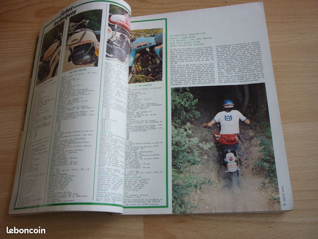 MOTO REVUE HS SALON toutes les motos du monde de 1976 à 25 euros (image 2)