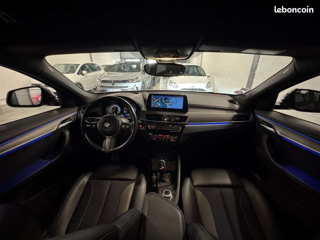BMW X2 sDrive 18i 140ch M Sport Steptronic 7 GPS / CAMERA / BLUETOOTH / RADAR AV & AR / SIEGES ELECTRIQUES CHAUFFANTS / SUIVI ENTRETIEN (image 2)