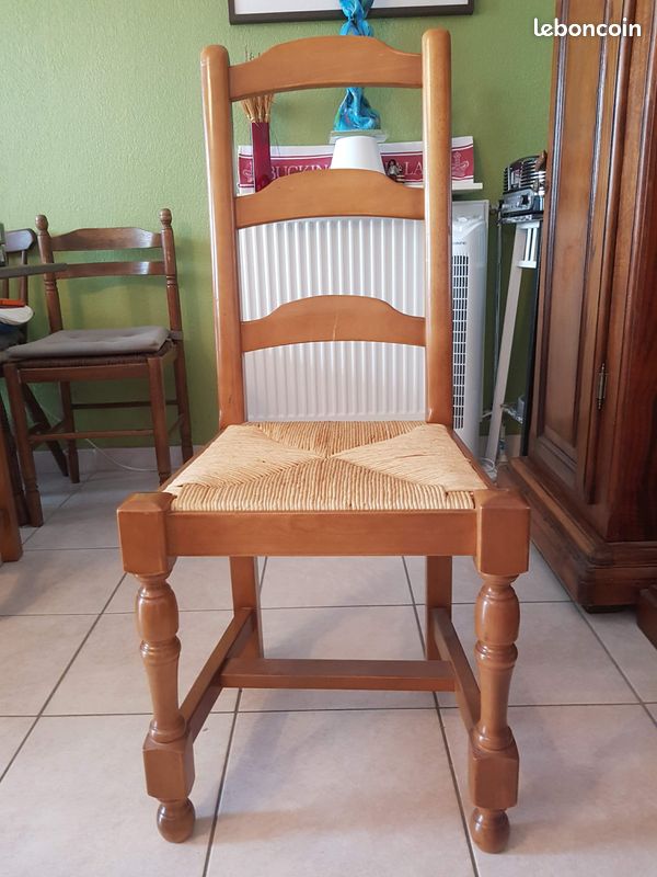 Chaises de salle à manger en bois (Aulne massif ) (image 8)