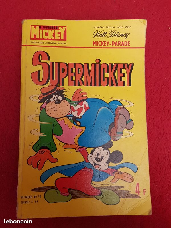Supermickey (1154 bis) Journal de Mickey (image 1)