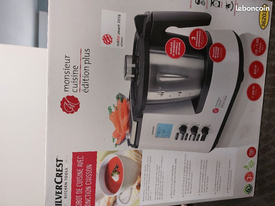 Vend robot monsieur cuisine édition plus. Neuf (image 10)