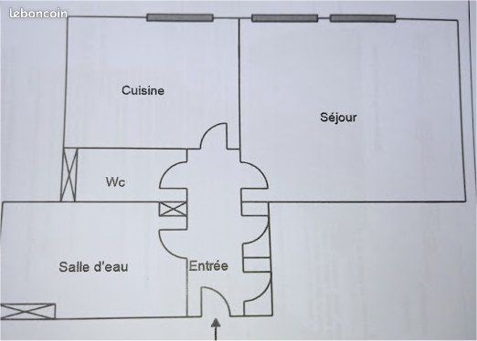 Appartement 1 pièce 48 m² · à Limoges · 47,5 m² · 64 500 €