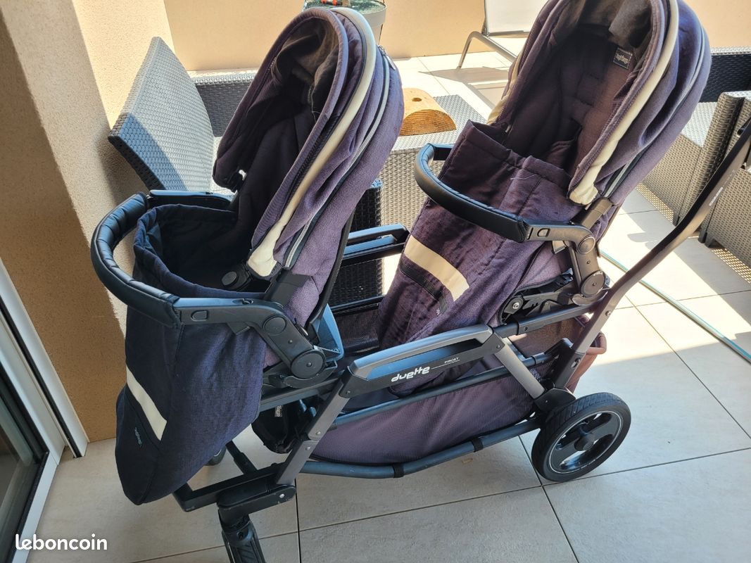 Double Peg Perego Duette Poussette Double A Prix Discount
