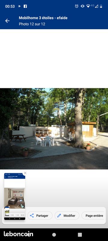 Mobil-home en location du 6 au 13 juillet à côté de Lacanau (image 1)