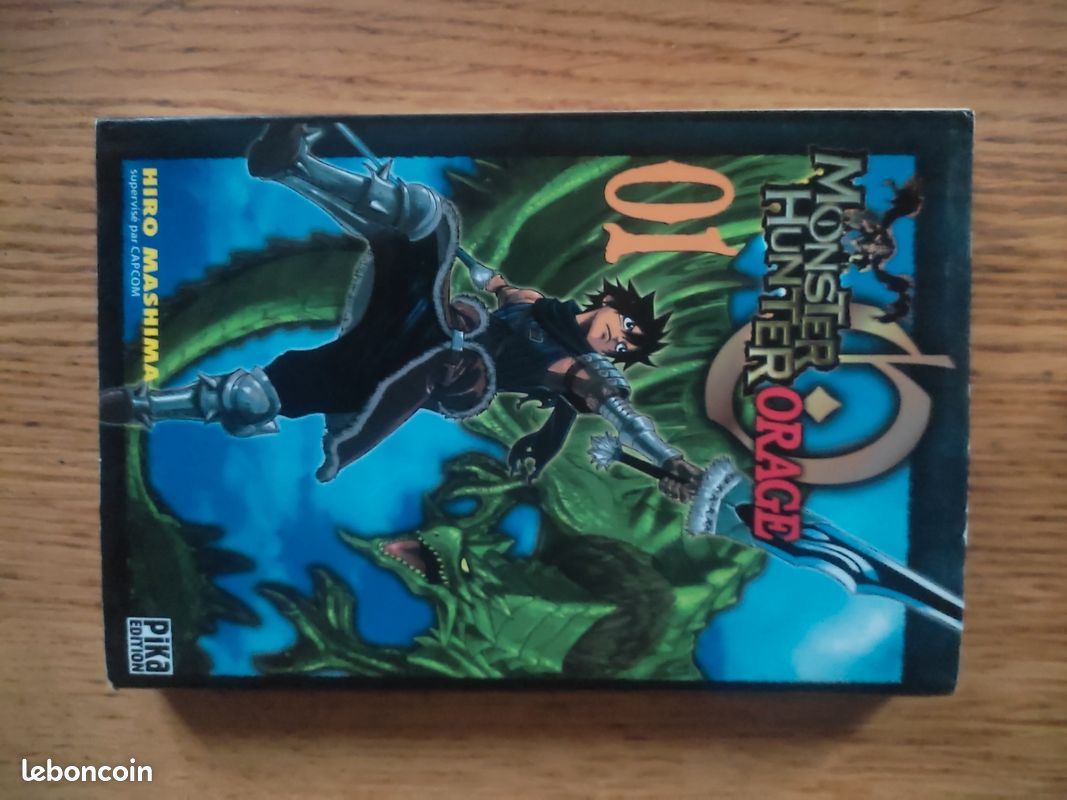 Lot de 4 mangas Monster Hunter Orage (image 2)
