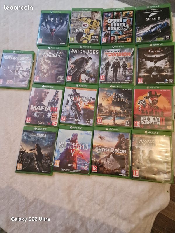 LOT DE 3 Jeux Xbox One Steep Call Of Duty Rainbowsxsiege EUR 14,95 - FR